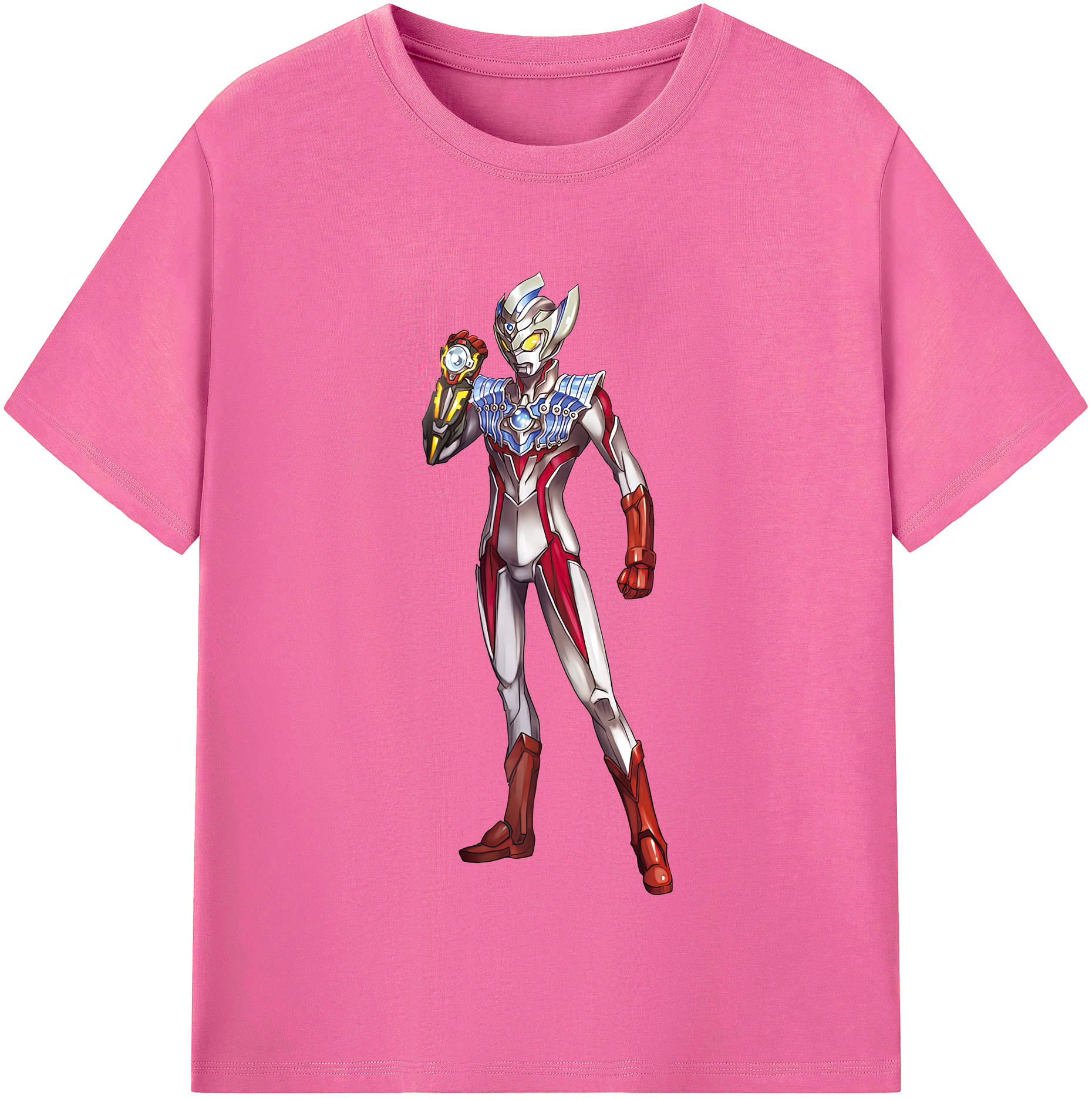 （画像用） ウルトラマン Ultraman レディースカジュアルプリントTシャツ（綿100％）